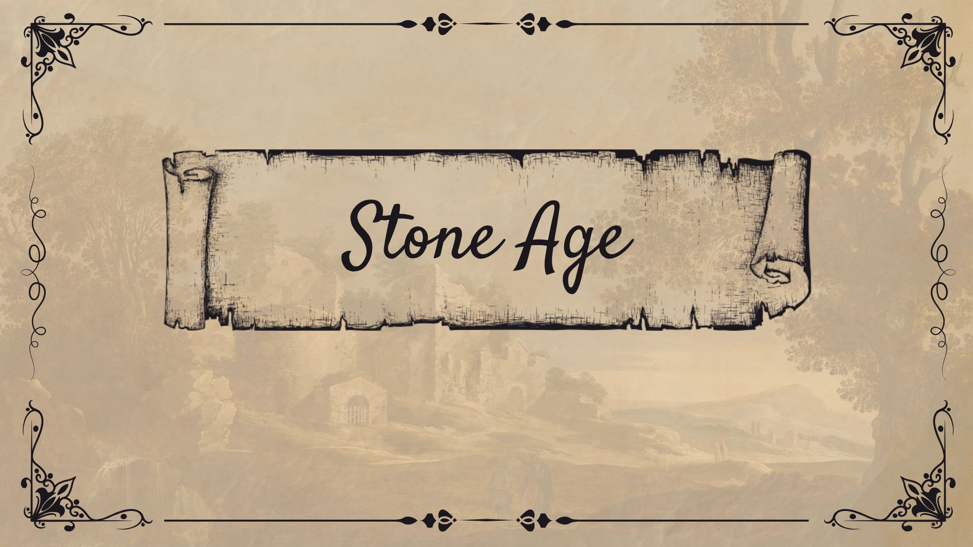 पाषाण युग (Stone Age) मानव इतिहास का सबसे प्राचीन काल